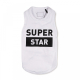 Прогулянки - Pet Fashion Борцівка «Superstar» для собак, біла