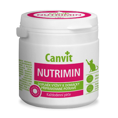 Вітаміни - Canvit Nutrimin Cat - вітамінно-мінеральна добавка у вигляді порошку для котів