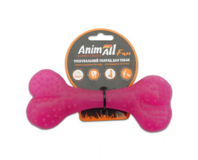 Іграшки - AnimAll Fun Іграшка кістка, фіолетова