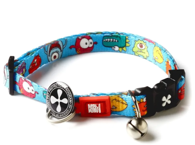 Дозвілля - Max & Molly Urban Pets Smart ID Collar Little Monsters Нашийник для котів