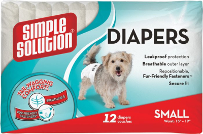Догляд та гігієна - Simple Solution Disposable Diapers - гігієнічні підгузники для собак