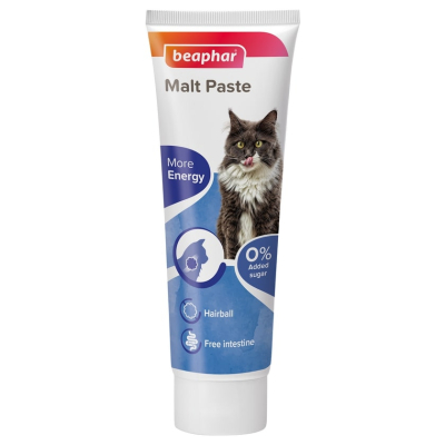 Вітаміни - Beaphar Malt Paste Паста для виведення шерсті для котів