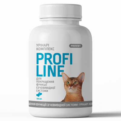 Вітаміни - ProVET PROFILINE для котів УРІНАРІ для покращення функції сечовивідної системи