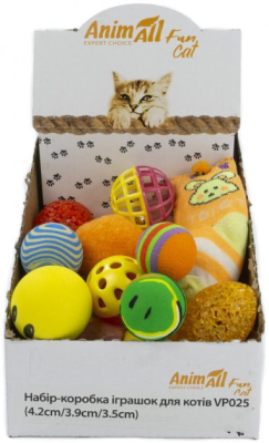 Іграшки - AnimAll Fun Cat Іграшки для котів, 30 шт