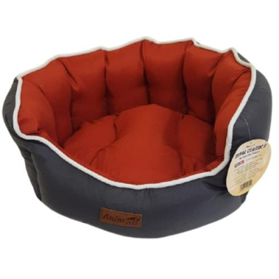 Купити AnimAll Rolyal Classic Gray - Red Лежанка для собак і котів