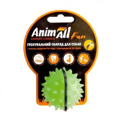 Іграшки - AnimAll Fun Іграшка м'яч каштан, зелений