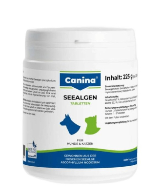 Вітаміни - Canina Seealgen Вітаміни для собак та котів, для шерсті з морськими водоростями