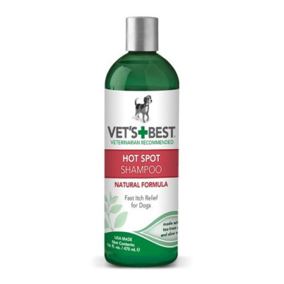 Шампуні та засоби для догляду - Vet's Best Hot Spot Shampoo Шампунь проти свербіння і подразнень для собак