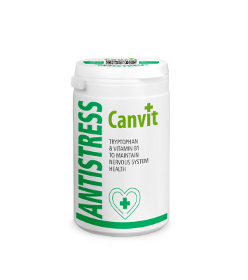 Вітаміни - Canvit Antistress for dogs and cats Кормова добавка для собак та котів всіх порід з антистресовим і заспокійливим ефектом