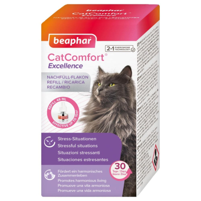 Догляд та гігієна - Beaphar CatComfort Excellence 2в1 Змінний блок заспокійливого дифузора з феромонами для котів