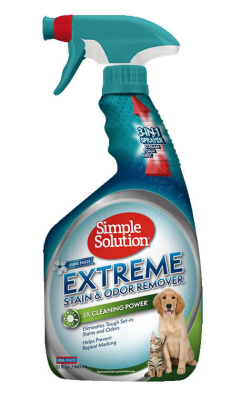 Догляд та гігієна - Simple Solution Stain & Odor Remover Spring Breeze Scent - засіб для нейтралізації запахів і видалення плям, з про-бактеріями й ензимами