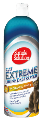Догляд та гігієна - Simple Solution Cat Extreme Urine Destroyer - засіб для видалення плям і нейтралізації запаху сечі котів