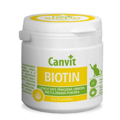 Вітаміни - Canvit Biotin Cat вітаміни для ідеальної шерсті і здорової шкіри у котів