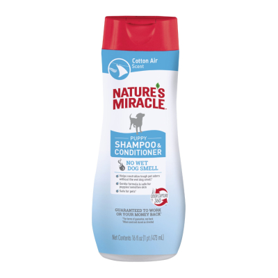Шампуні та засоби для догляду - 8in1 Nature's Miracle Puppy Shampoo Cotton Breeze Шампунь для цуценят