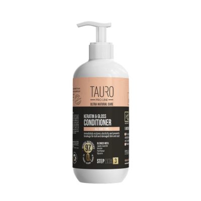 Шампуні та засоби для догляду - Tauro Pro Line Ultra Natural Care Keratin & Gloss Conditioner Кератиновий кондиціонер для шерсті собак та котів