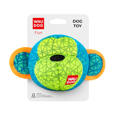 Купити Collar Waudog Fun Іграшка для собак, "Мавпа", блакитний