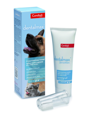 Догляд та гігієна - Candioli DentalMax - гель для зубів та ясен собак та котів