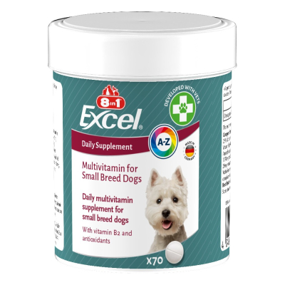 Вітаміни - 8in1 Excel Multi Vitamin Small Breed Мультивітамінний комплекс для собак дрібних порід