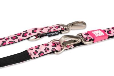 Купити Max & Molly Urban Pets Multi-Function Leash Leopard Pink Повідець для собак
