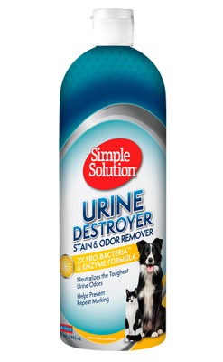 Догляд та гігієна - Simple Solution Urine Destroyer Stain and Odor Remover - засіб для видалення твердих плям і нейтралізації сильного запаху сечі