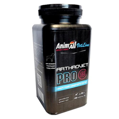 Вітаміни - AnimAll VetLine Arthrovet PRO Хондропротектор для собак великих порід