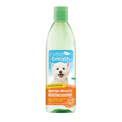 Шампуні та засоби для догляду - TropiClean Fresh Breath Добавка у воду "Догляд за шкірою та шерстю", з Омега 3 та Омега 6, для собак