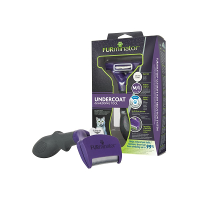 Догляд та гігієна - FURminator Undercoat ShortHair L/M Фурмінатор для котів з короткою шерстю