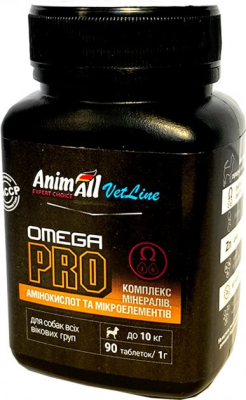 Вітаміни - AnimAll VetLine Omega PRO Вітаміни для собак малих порід
