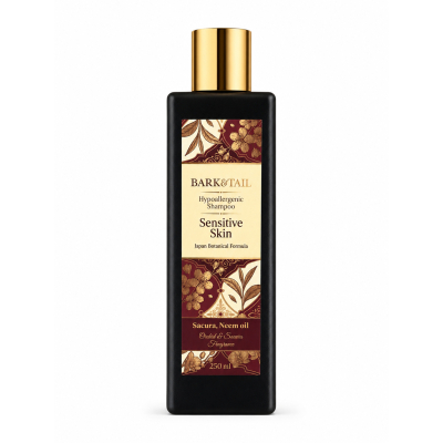 Шампуні та засоби для догляду - Bark&Tail Sensitive Skin Japan Botanical Formula Гіпоалергенний шампунь для чутливої шкіри