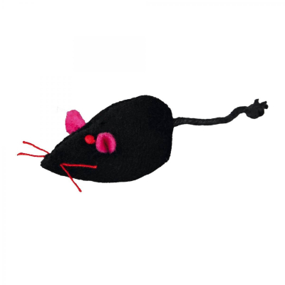 Іграшки - Trixie Little rattling mouse - іграшка для котів