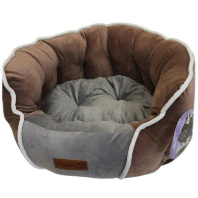 Купити AnimAll Rolyal Soft COFFEE - GREY Лежанка для собак і котів