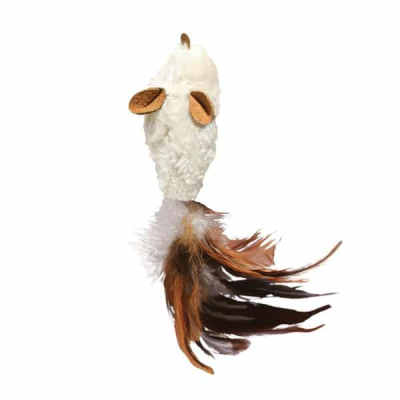 Купити KONG Refillables Feather Mouse Іграшка для котів, Миша з пір'ям