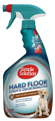 Догляд та гігієна - Simple Solution Hardfloors Stain and Odor Remover - засіб для нейтралізації запахів і видалення стійких плям з твердих поверхонь