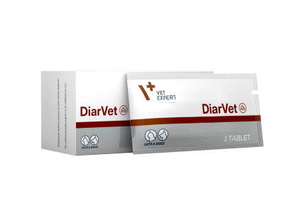 Вітаміни - VetExpert DiarVet Засіб для котів і собак проти діареї (бентоніт, інулін, пектин, таніни)
