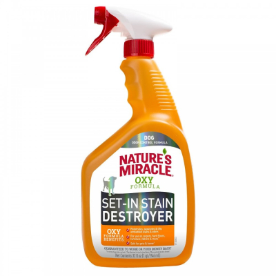 Догляд та гігієна - 8in1 Nature's Miracle Orange Oxy Formula Спрей - знищувач собачих плям і запахів