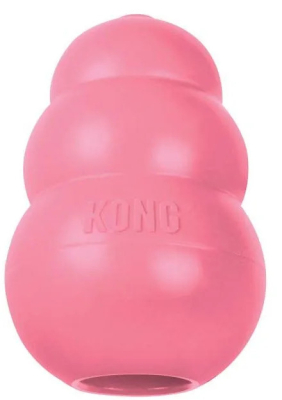 Іграшки - KONG Puppy Іграшка груша-годівниця для цуценят, рожева