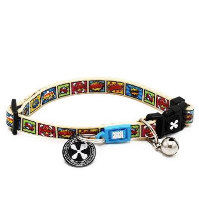 Дозвілля - Max & Molly Urban Pets Smart ID Collar Comic Нашийник для котів