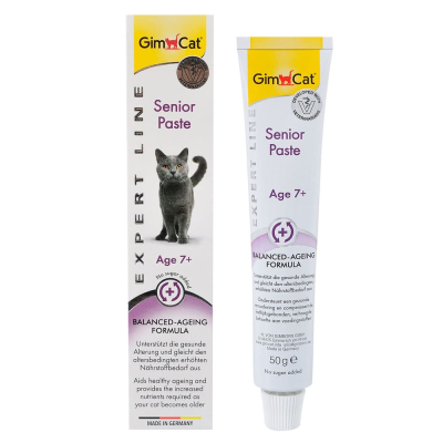 Вітаміни - GimCat Senior Paste Паста для підтримки здоров'я котів, віком від 7 років