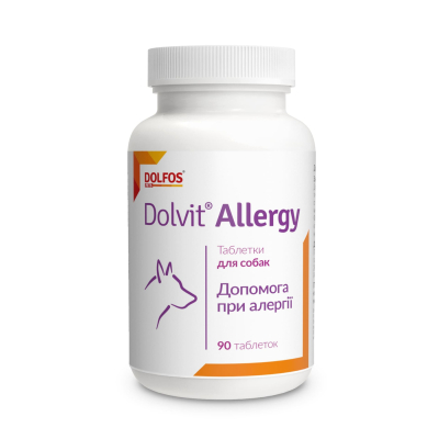 Здоров'я - Dolfos Dolvit Allergy - таблетки для зменшення проявів алергії та полегшення її симптомів у собак