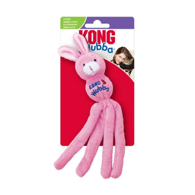 Іграшки - KONG Wubba Bunny Іграшка для котів, рожева
