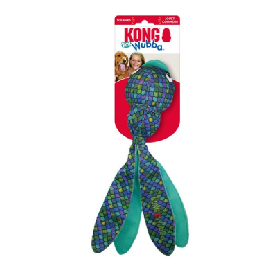 Іграшки - KONG Wubba Finz Blue L Іграшка для собак, голуба риба