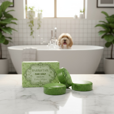 Купити Bark&Tail Paw Soap Healing Загоююче мило для лап