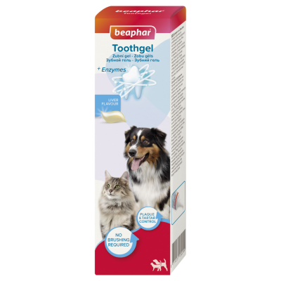 Шампуні та засоби для догляду - Beaphar Dog-a-Dent gel Гель для чищення зубів собак і котів