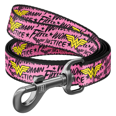 Амуніція - Collar Повідець для собак нейлоновий WAUDOG Nylon, "Диво-жінка"