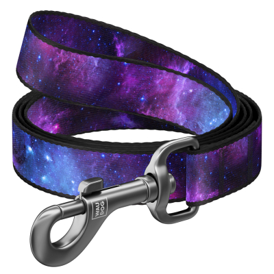 Амуніція - Collar WAUDOG Nylon Повідець для собак нейлоновий "NASA21"