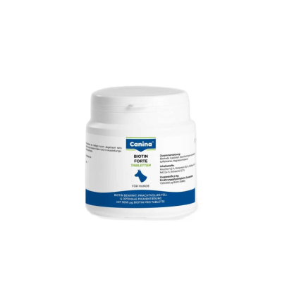 Вітаміни - Canina Biotin Forte Tabletten Вітаміни для собак, інтенсивний курс для шерсті