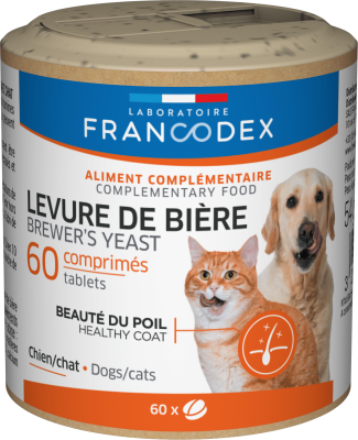 Вітаміни - Francodex Laboratoire Brewer Yeast Dog Cat Пивні дріжджі для котів та собак