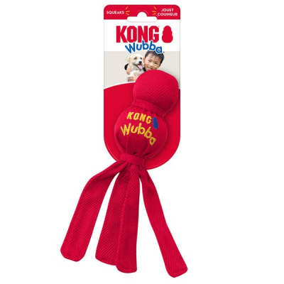 Іграшки - KONG Wubba Іграшка для собак, червоний