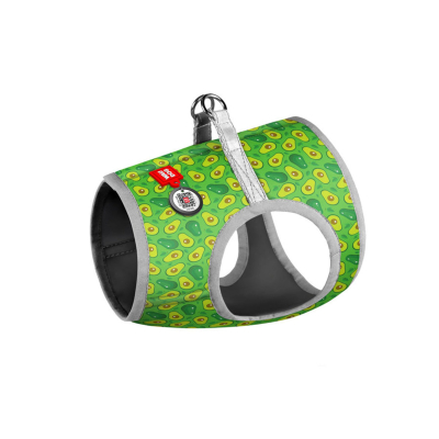 Амуніція - Collar WAUDOG Clothes Шлея "Авокадо" для собак з QR-паспортом
