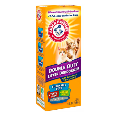 Догляд та гігієна - Arm&Hammer Подвійна Сила освіжувач для котячих туалетів з содою